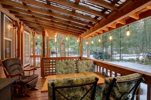 Covered deck