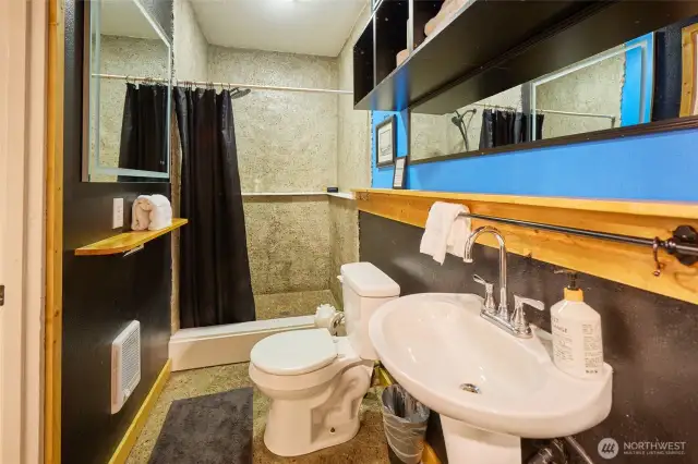 Main floor bathroom in the main home