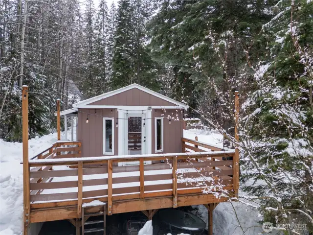 ADU with private deck