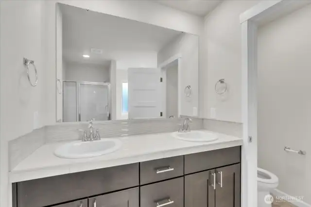 Master Bath Double Sinks