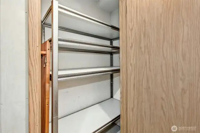 Not great photo, but shows you #302's private storage space in basement.