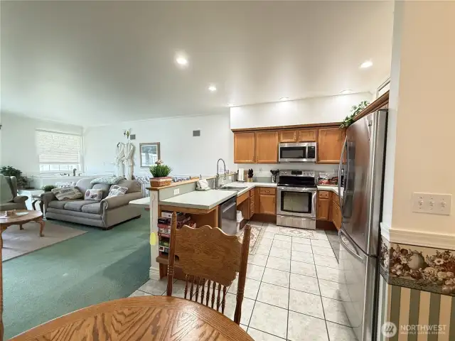 Wheel chair assessable kitchen