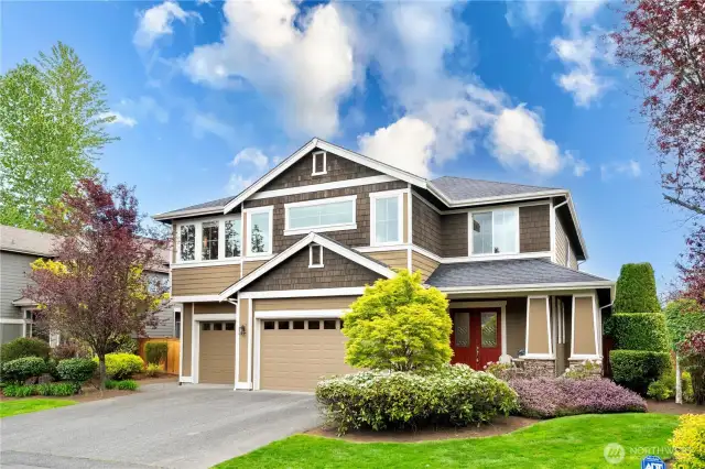 Premium corner lot offering increased privacy and ample space for seclusion