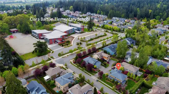 Walking distance to Clara Barton elementary school