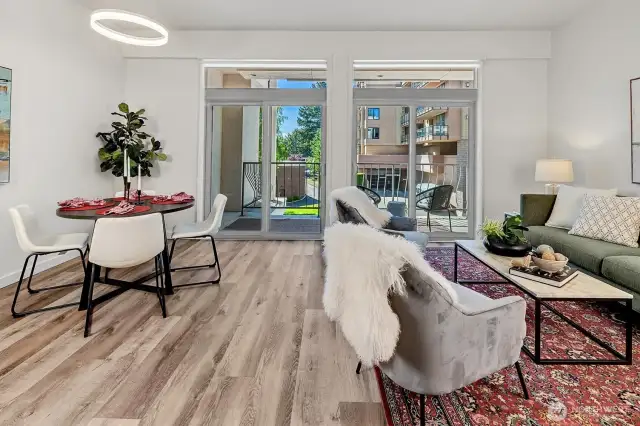 Thoughtfully remodeled with high-quality, chic upgrades throughout.