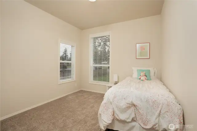 Bedroom #2 facing front of property.
