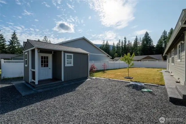 Great storage shed.