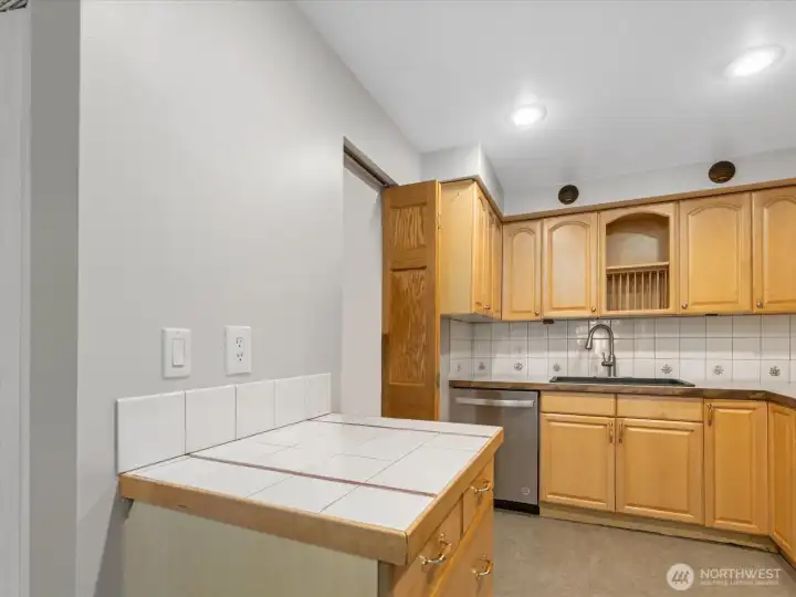 Don't miss the pantry with plenty of storage.