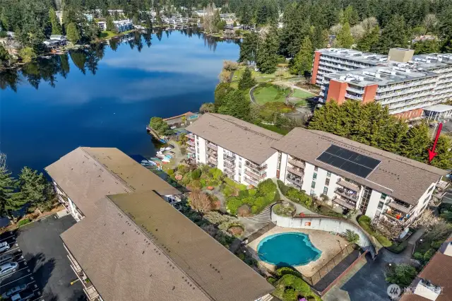 Best kept secret in city waterfront living!