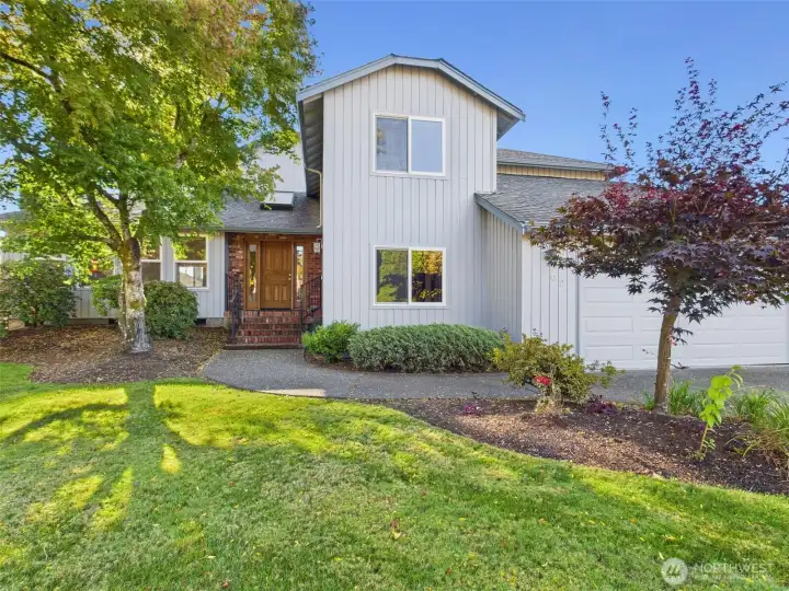 Welcome Home. Front view.