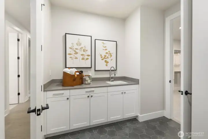 Laundry Room off Primary Bed