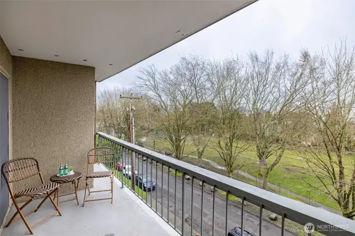 Deck facing south-west