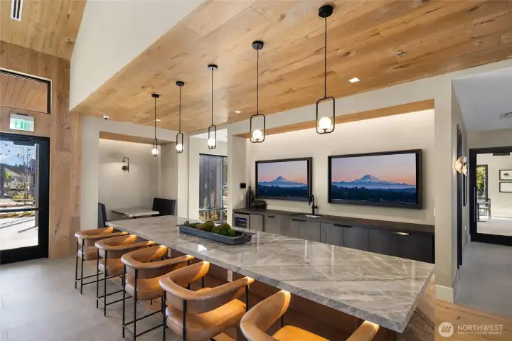 Regency at Ten Trails Great Room space