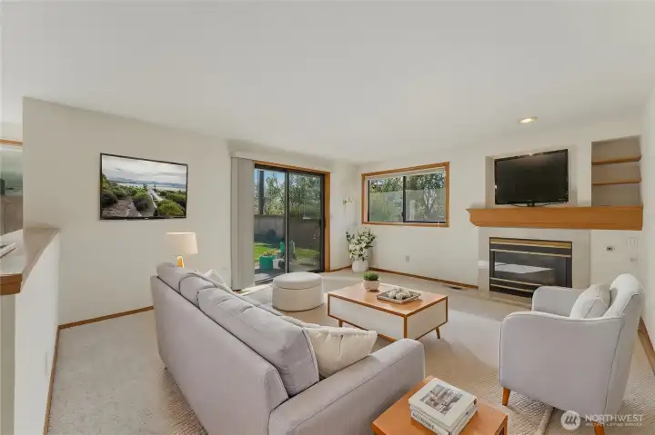 Living Room Virtually Staged Living Room Virtually Staged