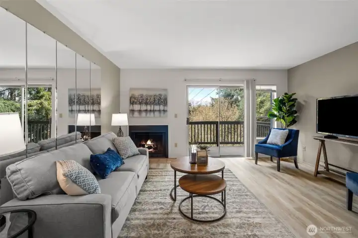 The mountain may have been shy on photo day, but when it comes out, it's calming and such a lovely reminder of how special this setting really is.