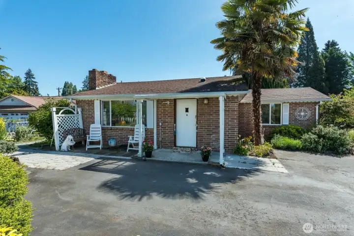 Built in 1951, this classic English home has all the charm of that era.