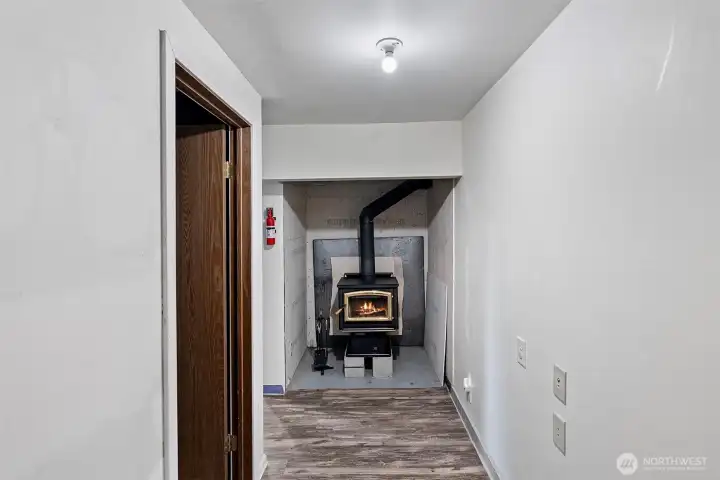 you will stay warm all winter home has 2 woodstoves