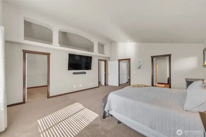 Huge walk-in closet.