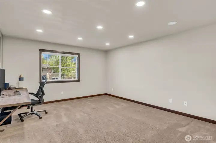 All guest bedrooms are large.