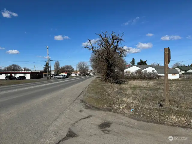 Street view looking north up HWY 28.