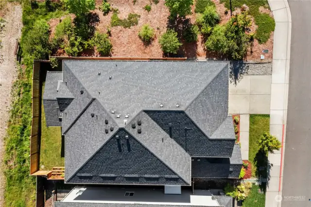 Top view of home
