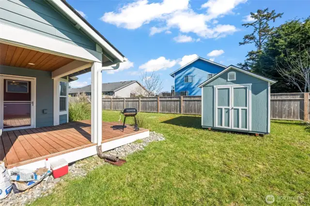 Storage shed for all your beach toys