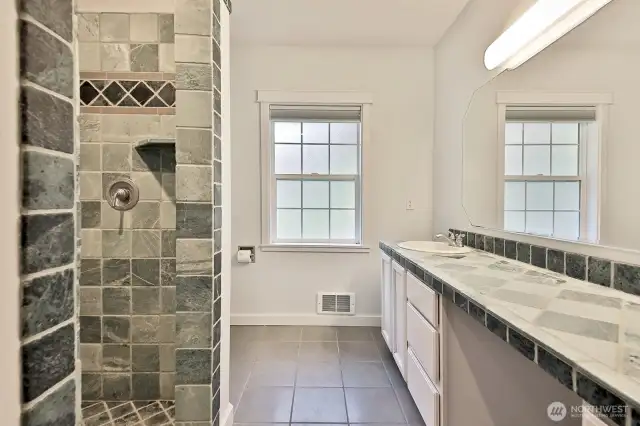 Off the walk-in closet is your Primary bathroom with double sinks and a generous shower.