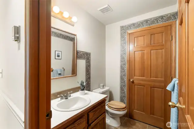 Half bath on main level