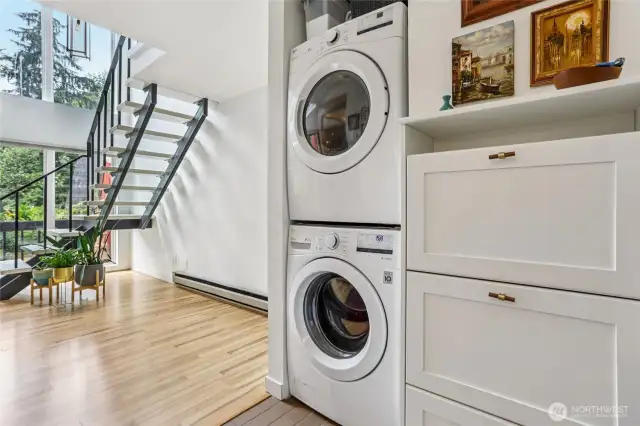 Rare in-unit washer and dryer