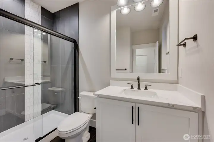 3/4 bath on main floor