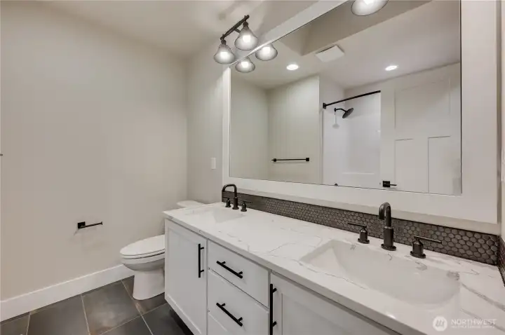 Upstairs Hall Bathroom