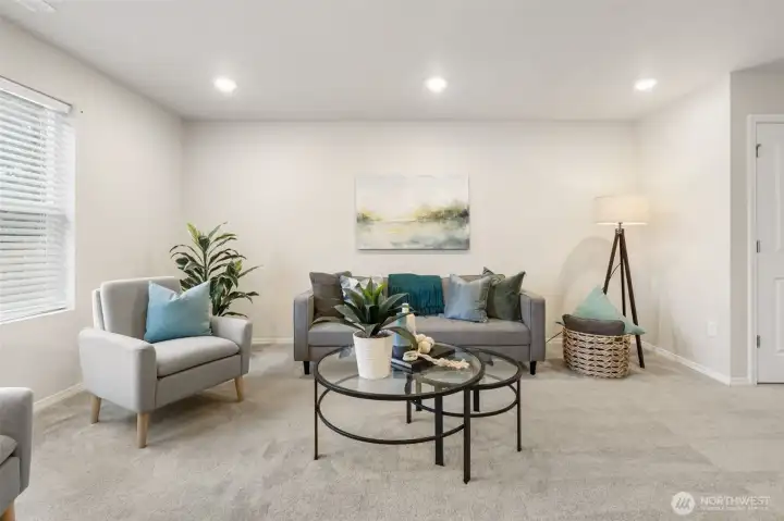 So much space for large furniture.