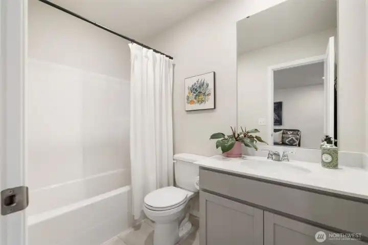 Upstairs bathroom.