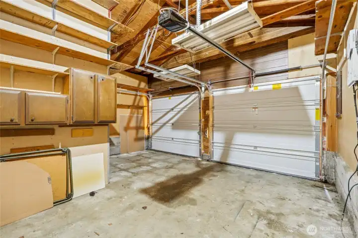 Garage with tons of storage