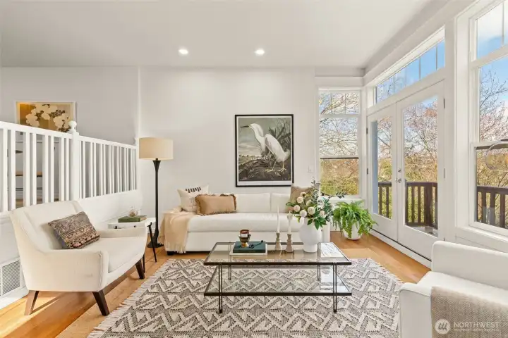 So much natural light!