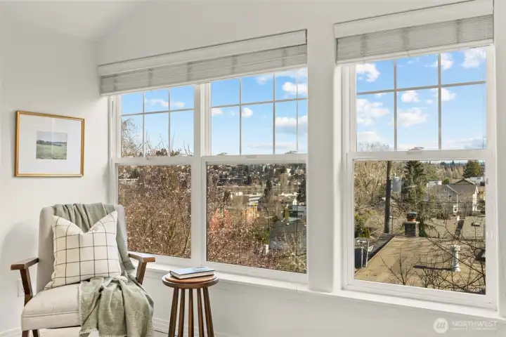 Quiet corner in primary bedroom