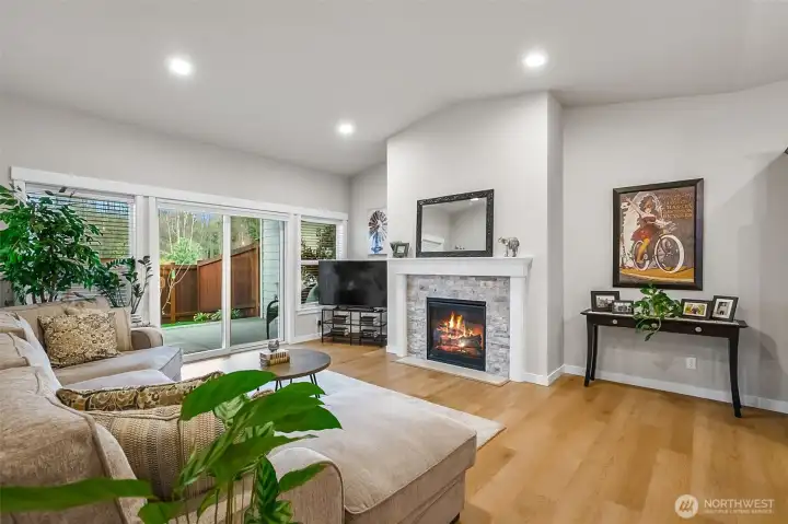 Great Room with Gas Fireplace