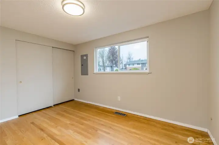 Third bedroom. Brand new electrical panel!