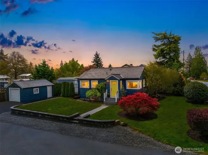 This darling 1947 cottage was fully restored for today's lifestyle while retaining its original charm.