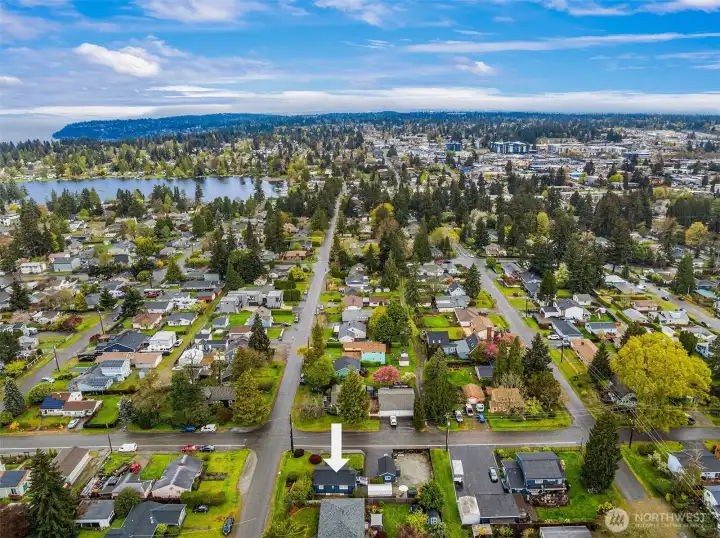 Minutes to Downtown Burien, easy access to all major freeways, a short drive into Downtown Seattle and 12 minutes to SeaTac Airport. Welcome to this perfect nest with all kinds of growth opportunities.