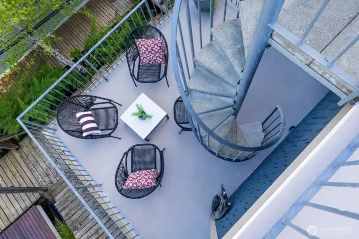 Gather with friends or a place to read a book