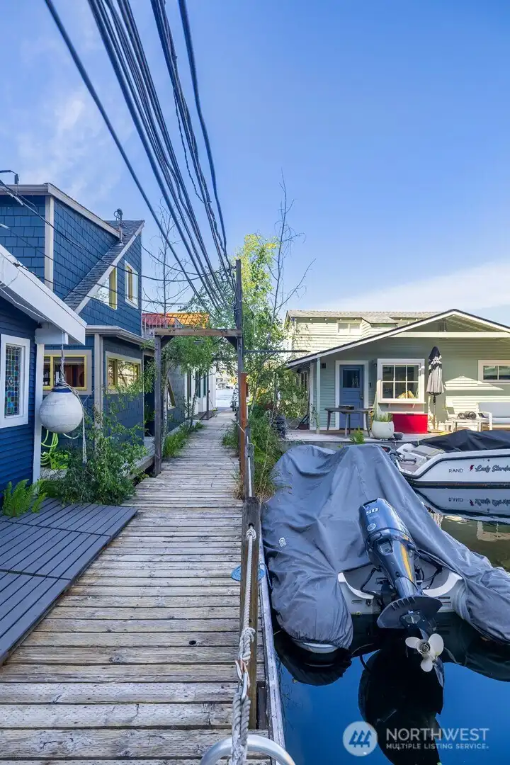 Your own deeded boat moorage up to 28 feet!