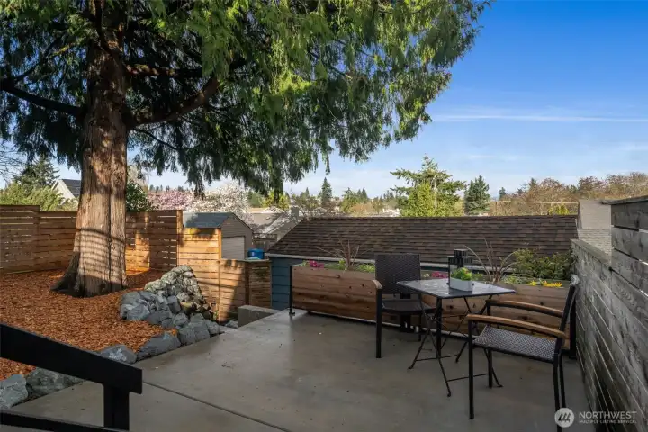Many areas of enjoyment in this backyard beauty.
