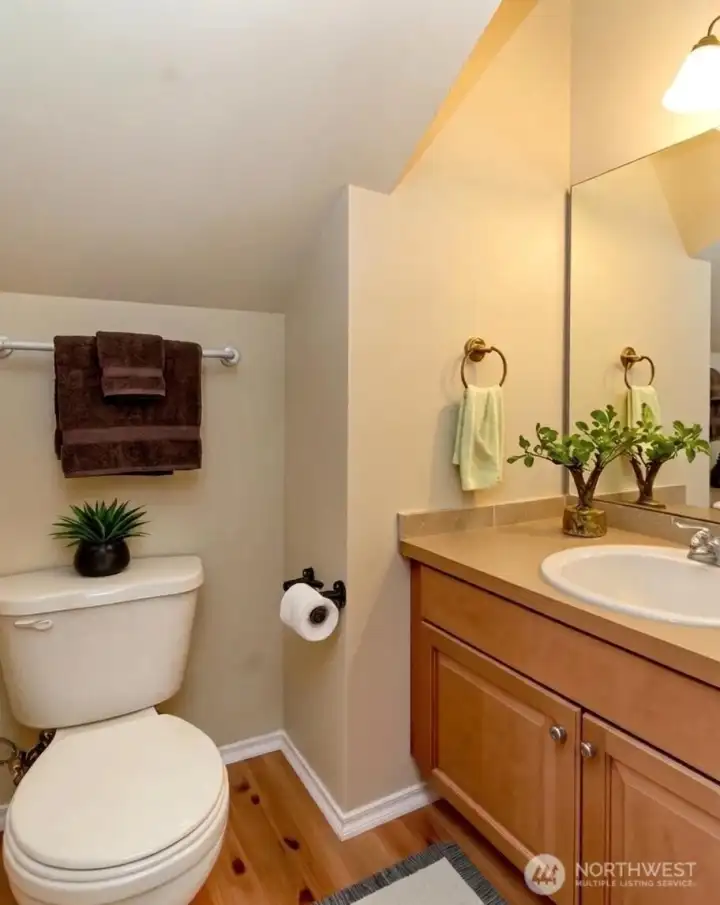 Down Hall Half Bath