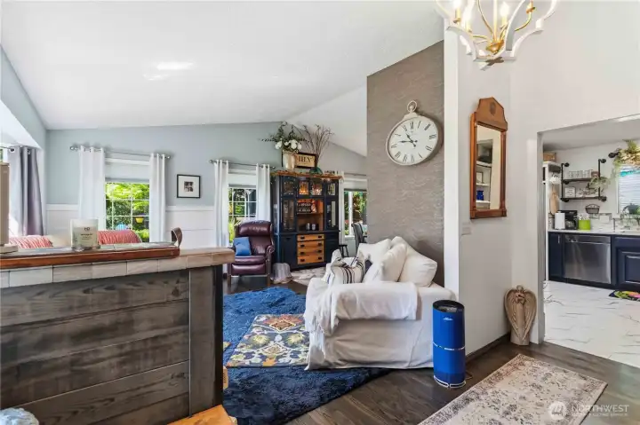 Inviting living room