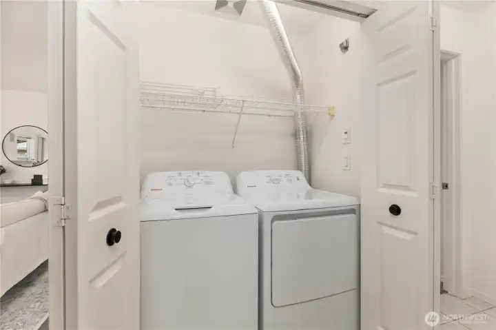in unit laundry!