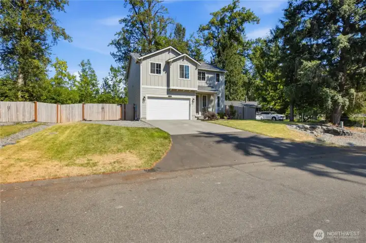 Double gate opens to boat and RV storage. Enjoy all the perks of a nearly new home without the hassle of an HOA! Double gate opens to boat and RV storage. Enjoy all the perks of a nearly new home without the hassle of an HOA!