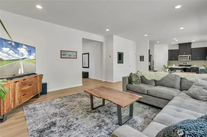 Large open concept living Large open concept living