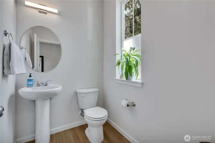Main floor powder room Main floor powder room
