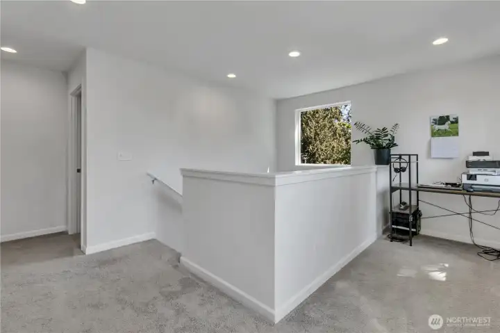 Open space for office, reading nook, or a little yoga suite Open space for office, reading nook, or a little yoga suite